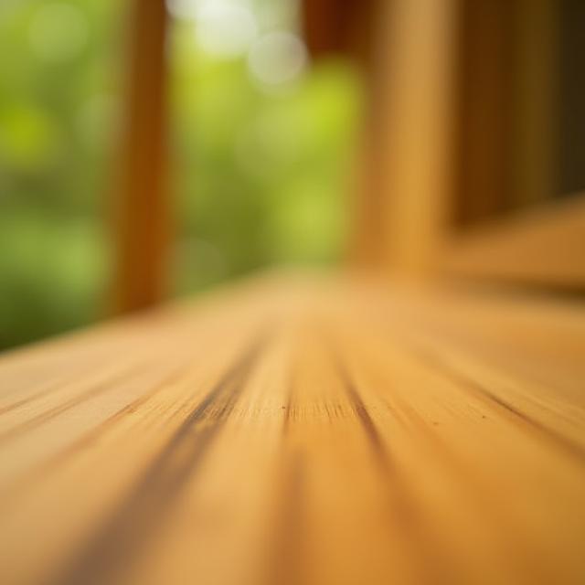 Bois de bambou durable utilisé pour la structure des cabines
